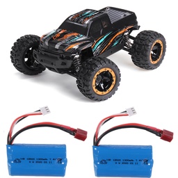 [1694713] HBX 16889 with Two Battery 1/16 2.4G 4WD 45km/h Brushless RC Car LED Light Off-Road Truck RTR Model