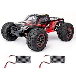 [1705852] XLF X04 1/10 2.4G 4WD Brushless RC Car High Speed 60km/h Vehicle Models Toys Two Battery