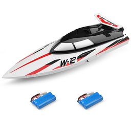 [1705907] Wltoys WL912-A ABS High Speed 35km/h 100m Remote Control RC Boat Ship With Water Cooling System Vehicle Models Two Battery
