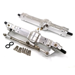 [1714381] MN-D90 MN-99 MN-91 FJ-45 Front And Rear Bridge Axle Assembly RC Car Parts All Metal