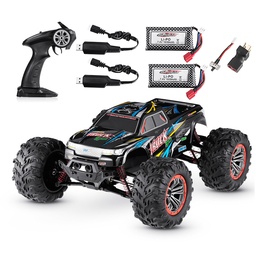 [1720685] XinleHong 9125 RTR with Two Battery Motor 1/10 2.4G 4WD 46km/h RC Car Vehicles Short Course Truck Model