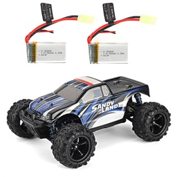 [1724694] PXtoys 9300 RTR with Two Battery 1/18 2.4G 4WD Sandy Land Monster Truck RC Car Vehicles Model