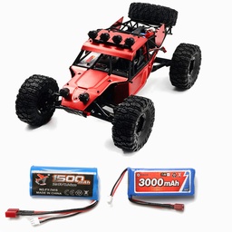 [1730107] Feiyue FY03H Two Battery 1500+3000mAh 1/12 2.4G 4WD Brushless RC Car Metal Body Shell Truck RTR Toy