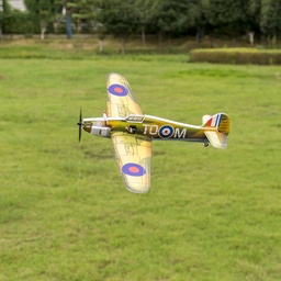 [1737888] Dancing Wings Hobby E28 Hurricane MK.1 420mm Wingspan Brushed Power Micro PP War Plane RC Airplane PNP with FrSky/Flysky/S-FHSS/DSMX/2 Receiver