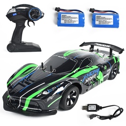[1739453] 1:10 2.4G 4WD RC Car High Speed Off Road Lamplight 25KM/h Vehicles Model Two Batteries