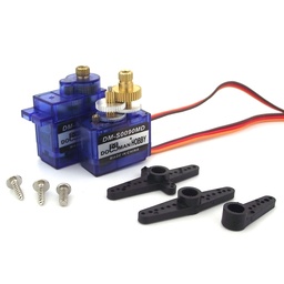 [1745645] 1 Piece DORCRCMAN DM-S0090MD 9g 1.8kg Torque Metal Gear Digital Servo Compatible Futaba JR SANWA Hitec For RC Airplane