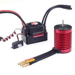 [1746544] SURPASS HOBBY F540 Brushless Waterproof Motor 4370KV+45A Waterproof ESC For 2S 1/12 3S 1/10 Off Road RC Car Vehicle Models Parts