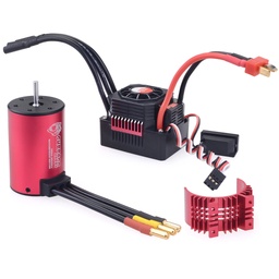 [1746868] Surpass Hobby 3660 Waterproof Brushless 2600KV Motor 60A Waterproof ESC For 1/10 2S 3S RC Car Vehicle Models Parts