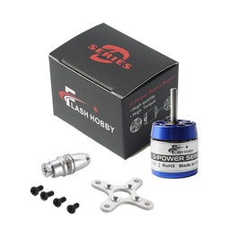 [1750697] Flash Hobby D Series D2225 2000KV/1600KV/1350KV Outrunner Brushless Motor for RC Airplane Parts