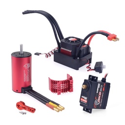 [1753899] Surpass Hobby KK 3670 2650KV Brushless Motor 120A Brushless ESC 15KG Digital Servo Brushless Set for RC Car Model Parts