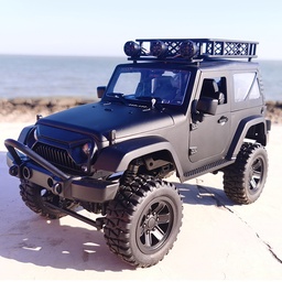[1767813] JY66 1/14 2.4Ghz 4WD RC Car For Jeep Off-Road Vehicles With LED Light Climbing Truck RTR Model Black
