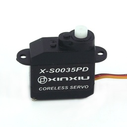 [1772976] XINXIU X-S0035PD Plastic Gear Coreless Motor 3.5g Mini Digital Servo for RC Airplane