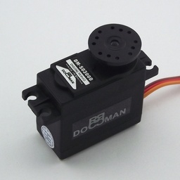 [1773029] DORCRCMAN DM-S0300D 3KG 180 Degrees Dual Bearings High Torque Plastic Gear Digital Servo for RC Airplane Robot Car