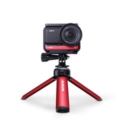[1773601] Sunnylife Mini Desktop Tripod Aluminum 13cm/17cm Red/Titanium  Bracket for GoPro 9 OM4 Camera