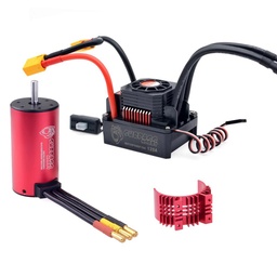 [1774542] Surpass Hobby KK 3670 2850kv Brushless Motor 120A Brushless ESC Set for 1/8 1/10 RC Car Model Parts XT60 Plug