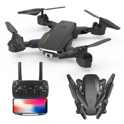 [1775566] S60 Mini Drone WIFI FPV with 4K HD Camera Optical Flow Positioning 15mins Flight Time Foldable RC Quadcopter Drone RTF