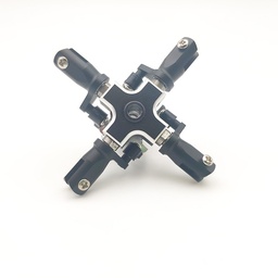 [1776476] JDHMBD 4mm 4 Rotor Tail Rotor of 500 Scale RC Helicopter for 2.6mm Blade Root