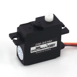 [1778107] DM-S0160 RC Servo Digital Micro 16g 2.8kg.cm 4.8-6V Servo for 1/18 RC Car Models Mini Aircraft
