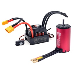 [1778146] Surpass Hobby KK 4076 2000KV Brushless Motor 150A XT60 Brushless ESC Combo Set for 1/8 RC Car Model Parts