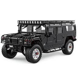 [1782557] HG P415 Standard 1/10 2.4G 16CH RC Car for Hummer Metal Chassis Vehicles Model w/o Battery Charger
