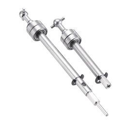 [1790005] 2PCS HG P409 P410 P417 1/10 RC Spare Metal Differential Shaft A/B A4MQC-42 Pickup Truck Car Vehicles Model Parts