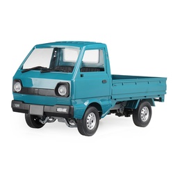 [1795777] WPL D12 1/10 2.4G 2WD Military Truck Crawler Off Road RC Car Vehicle Models Toy Lake Blue