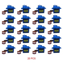 [1798174] 20PCS NHYTech SG90 9g 4.8-6V Mini Analog Servo Smart Horn For RC Fixed Wing Airplane Model Robot Parts Motor DIY Models