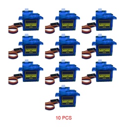 [1798180] 10PCS NHYTech SG90 9g 4.8-6V Mini Analog Servo Smart Horn For RC Fixed Wing Airplane Model Robot Parts Motor DIY Models