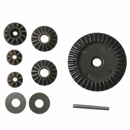 [1804883] HBX 16890 16889A 16889 PRO FC600 Metal Differential Gear Kit Driving Umbrella Gear for 1/16 Brushless RC Car Vehicle Models Parts
