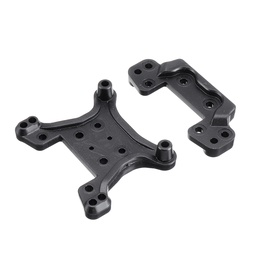 [1805781] 2PCS Wltoys 124018 1/12 RC Car Spare Front Rear Shock Absorber Plate Board 1856 Vehicles Model Parts