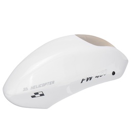 [1806846] FLY WING FW450 V2 RC Helicopter Parts White Canopy