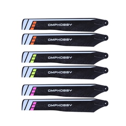 [1812859] OMPHOBBY M1 Hard Main Blade RC Helicopter Spare Parts
