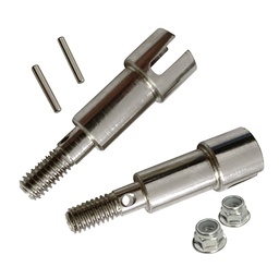 [1813668] 2PCS Xinlehong 9130 9136 9137 1/16 RC Car Upgraded Metal Rear Drive Cup 30-WJ04 Vehicles Model Spare Parts