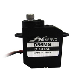 [1034036] JX Servo D56MG 5.6g Coreless LV Low Voltage DS/MG Metal Gear Servo 0.89kg 0.10sec