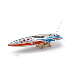 [1034584] TFL Hobby 1111 Rocket FSR-OF Racing Boat 65cm 2958/2881KV Brushless Motor 70A ESC Fibreglass RC Boat