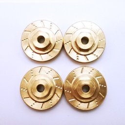 [1820374] 4PCS Upgraded Metal Wheel Hex Adapter R499 for XIAOMI Jimmy XMYKC01CM 1/16 RC Car Vehicles Model Parts