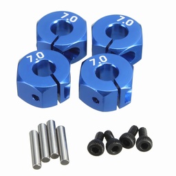 [1035543] RC Aluminum 7.0 Wheel Hex 12mm Drive 4P HSP HPI Tamiya Car