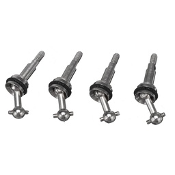 [1825394] 4PCS Firelap IW05 1/28 RC Car Spare Metal Dogbone Drive Shaft IW505 Vehicles Model Parts