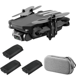 [1826905] LS-MIN Mini WiFi FPV with 4K HD Camera Altitude Hold Mode Foldable RC Drone Quadcopter RTF Three Batteries