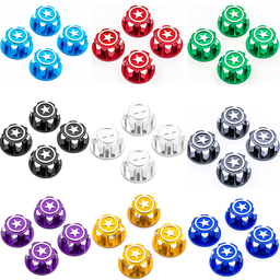 [1827224] 4PCS Non Slip Nut 17mm Hub Cap for TRX4 Big S Big E Big X RC Car Vehicle Models Parts