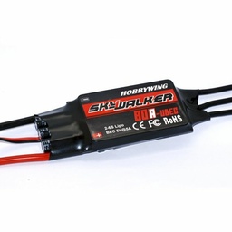 [1039600] Hobbywing Skywalker 2-6S 80A UBEC Brushless ESC With 5V/5A BEC For RC Airplane