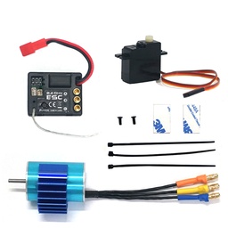 [1828137] SG 1603 1604 UDIRC 1601 RC Car Upgraded Brushless 2435 Motor 25A ESC Servo Spare Parts