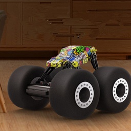 [1835488] Double E E381-003 RTR 2.4G 5CH Stunt RC Car Bigfoot Vehicles Models 360 Rotation Toys