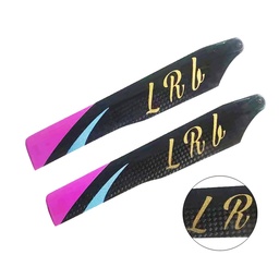 [1836008] 1 Pair 180mm Carbon Fiber Main Blade for OMPHOBBY M2 EXP/V1/V2 RC Helicopter Spare Parts