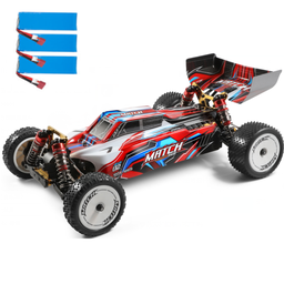 [1836161] Wltoys 104001 Several 2200mAh Battery RTR 1/10 2.4G 4WD 45km/h Metal Chassis RC Car Vehicles Models Kids Toys