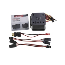 [1836324] RC Car 10 Mode Single Sound System For 1/8 1/10 Cralwer Ship Vehicle Models Parts
