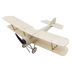 [1838000] Dancing Wings Hobby K6 Sopwith Pup 378mm Wingspan Balsa Wood Micro RC Airplane Warbird Biplane