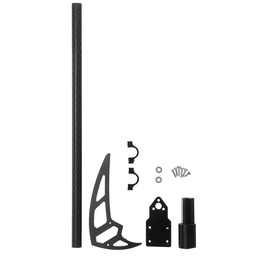 [1841830] Carbon Fiber Tail Boom Tail Blade Set for OMPHOBBY M1 RC Helicopter