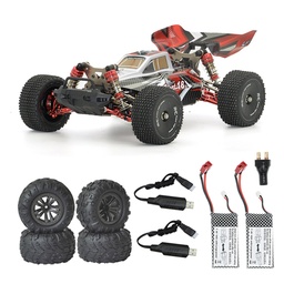 [1847328] XLF F18 RTR Several Battery/Tires 1/14 2.4G 4WD 60km/h Brushless RC Car Full Proportional Upgraded Metal Vehicles Models
