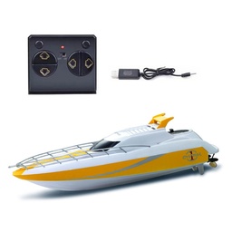 [1848346] Mini RC Boat Toy High Speed Racing For Children Models Control Remote Kids Gift